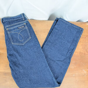 Calvin Klein 80's Classic Cut Men's USA Made Denim Jeans 28X32